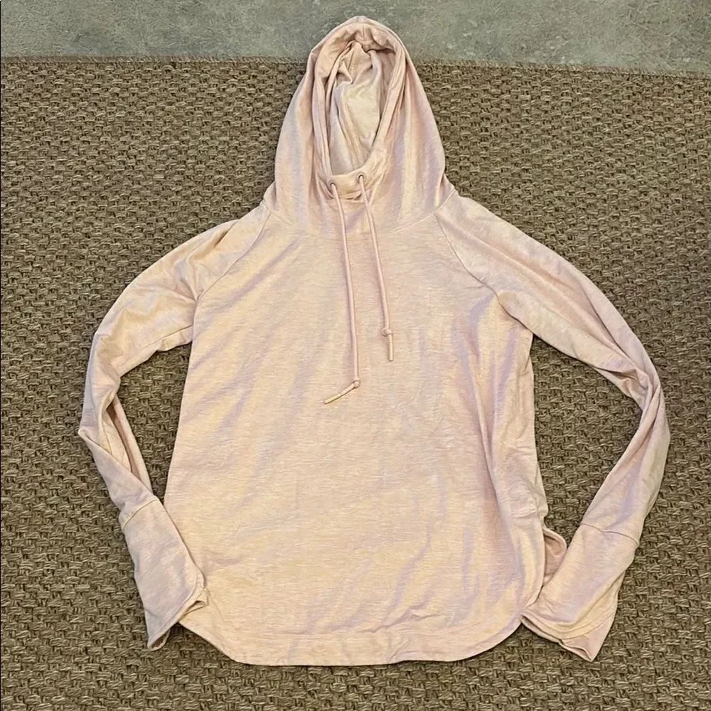 Athleta Pink Long Sleeve Relaxed Hoodie